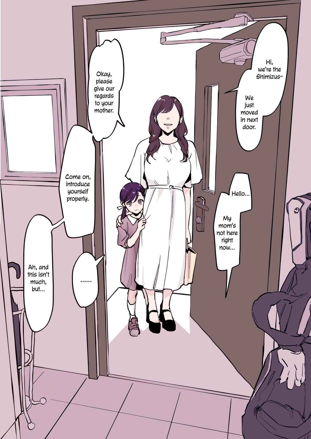 Page 1 Chapter Unknown_6083 Kinjo no Onnanoko (Fan Colored)
