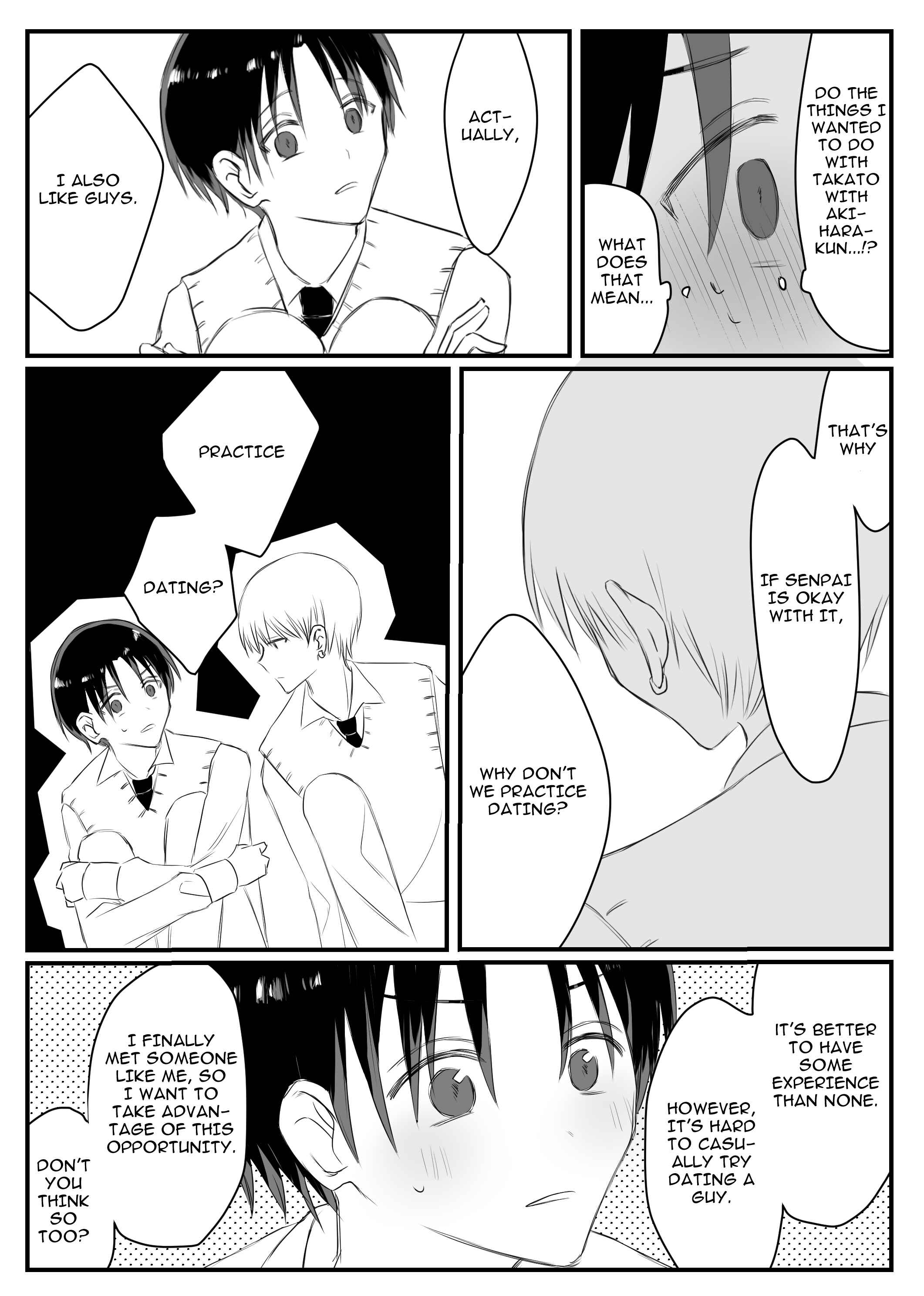 Page 23 Chapter 1 Senpai, Ore ja Dame desu ka?