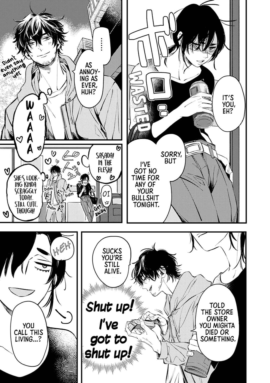 Page 7 Chapter 2 Sasada wa Okane de Oshi wo Daku