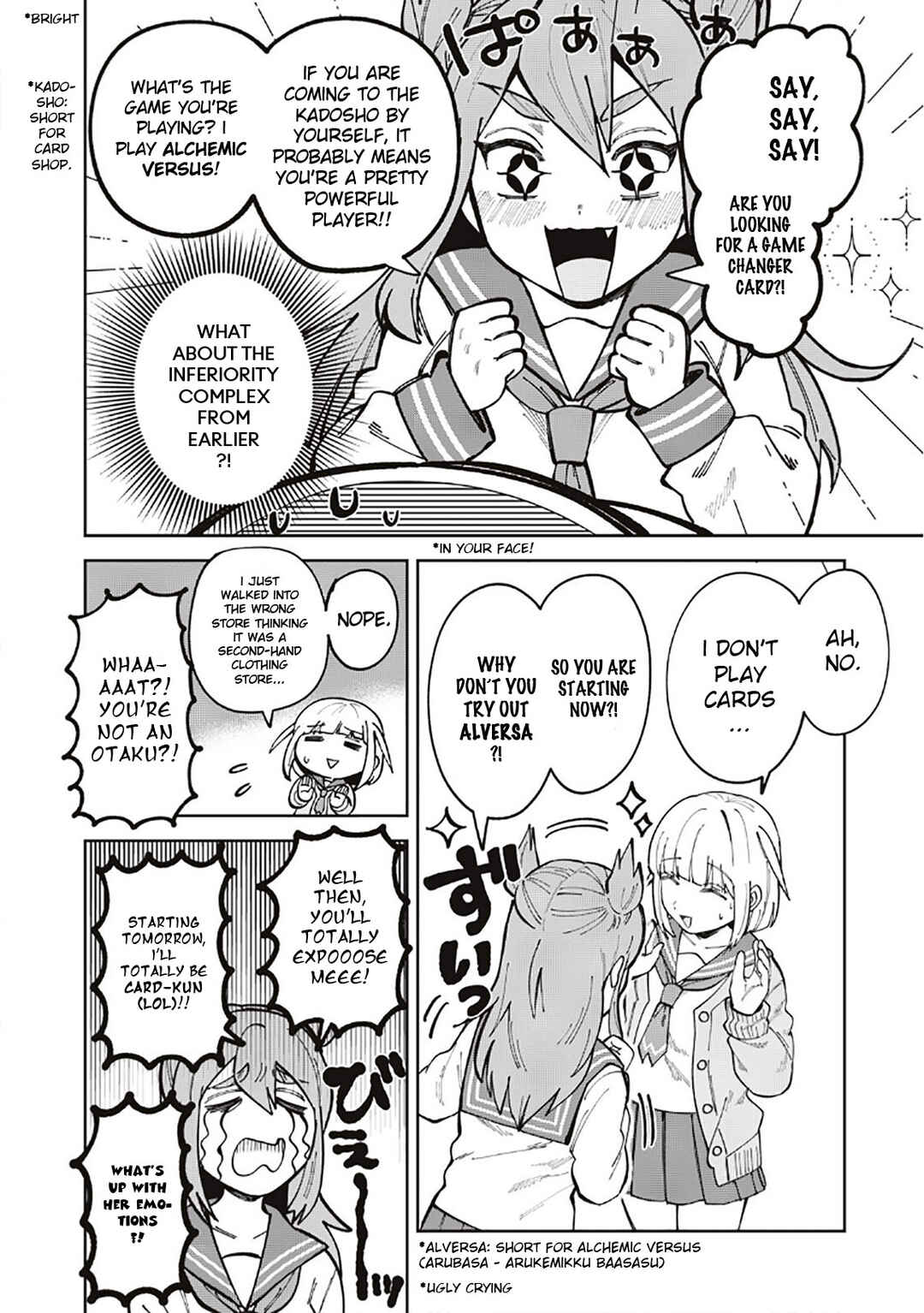 Page 8 Chapter 1 Kamiasobi! ~Card Game Shoujo no Nichijou~