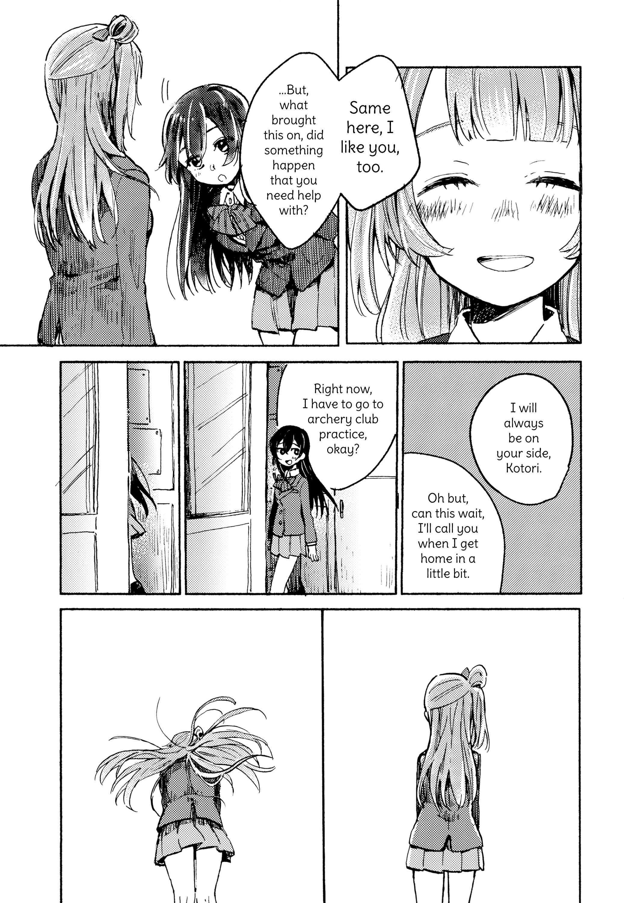 Page 7 Chapter Unknown_4c7b Love Live! - Kinou no Boku to Ashita no Kimi (Doujinshi)