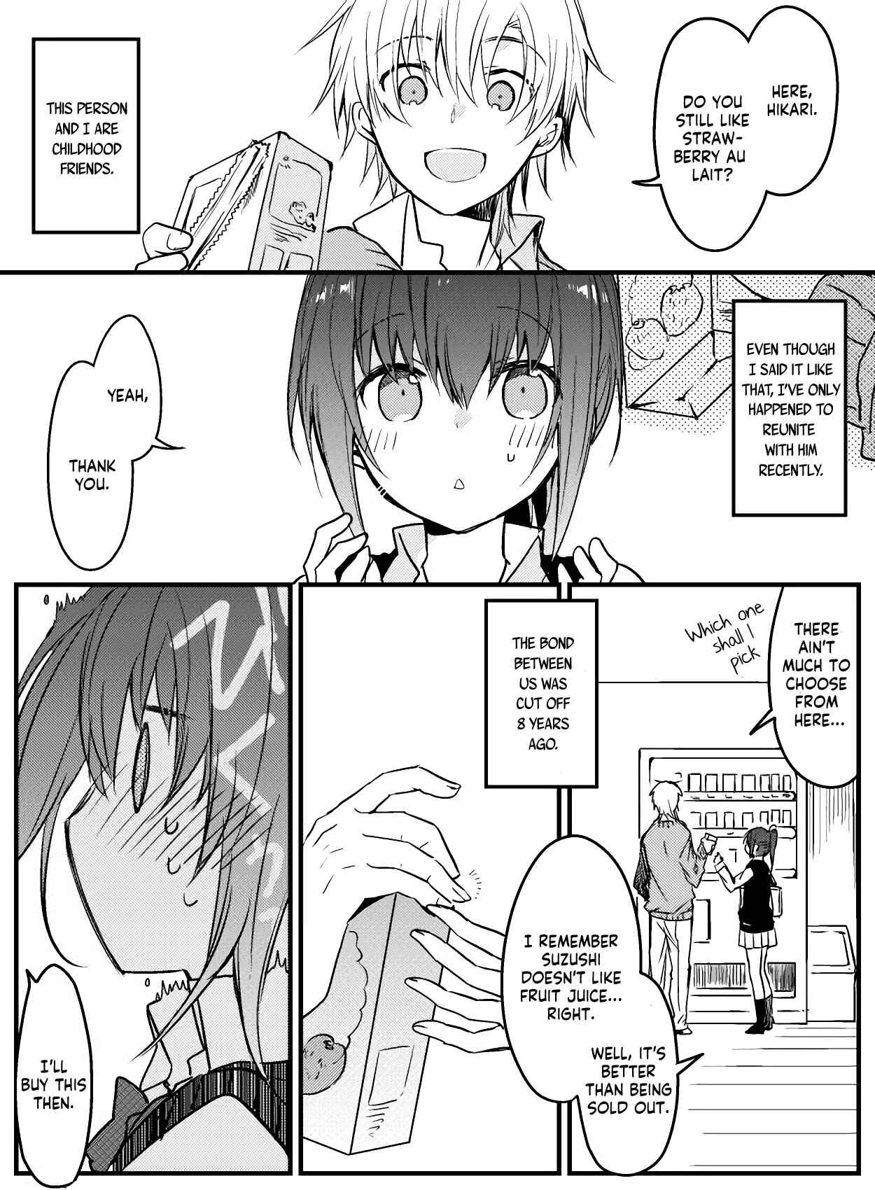 Page 1 Chapter 1 Osananajimi ni Modoritai Bokura