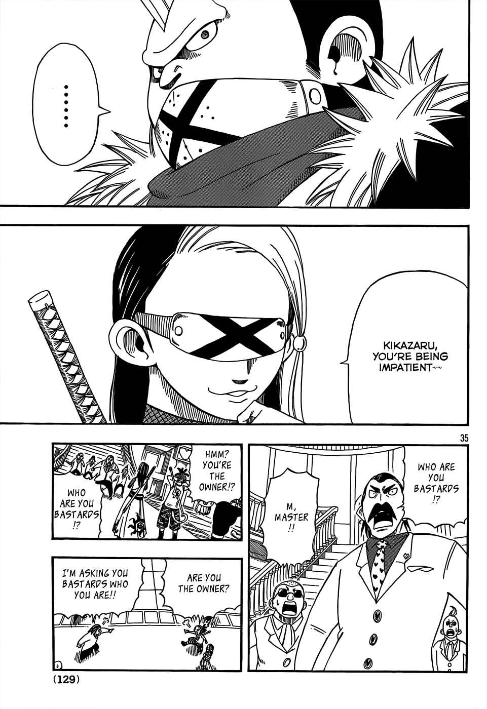 Page 35 Chapter 17 Buster Keel!