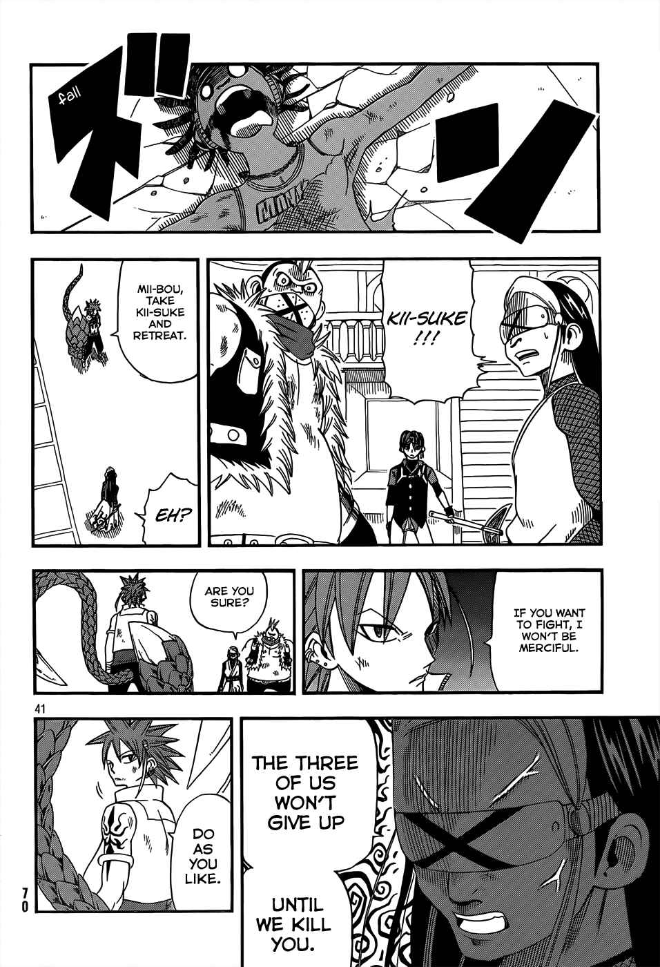 Page 40 Chapter 18 Buster Keel!