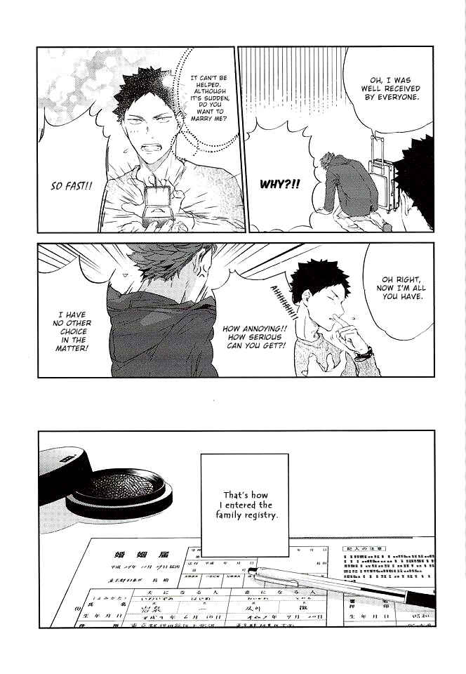 Page 9 Chapter 1 Haikyu!! - Tanoshii Jigoku wo Irodoru Nara (Doujinshi)