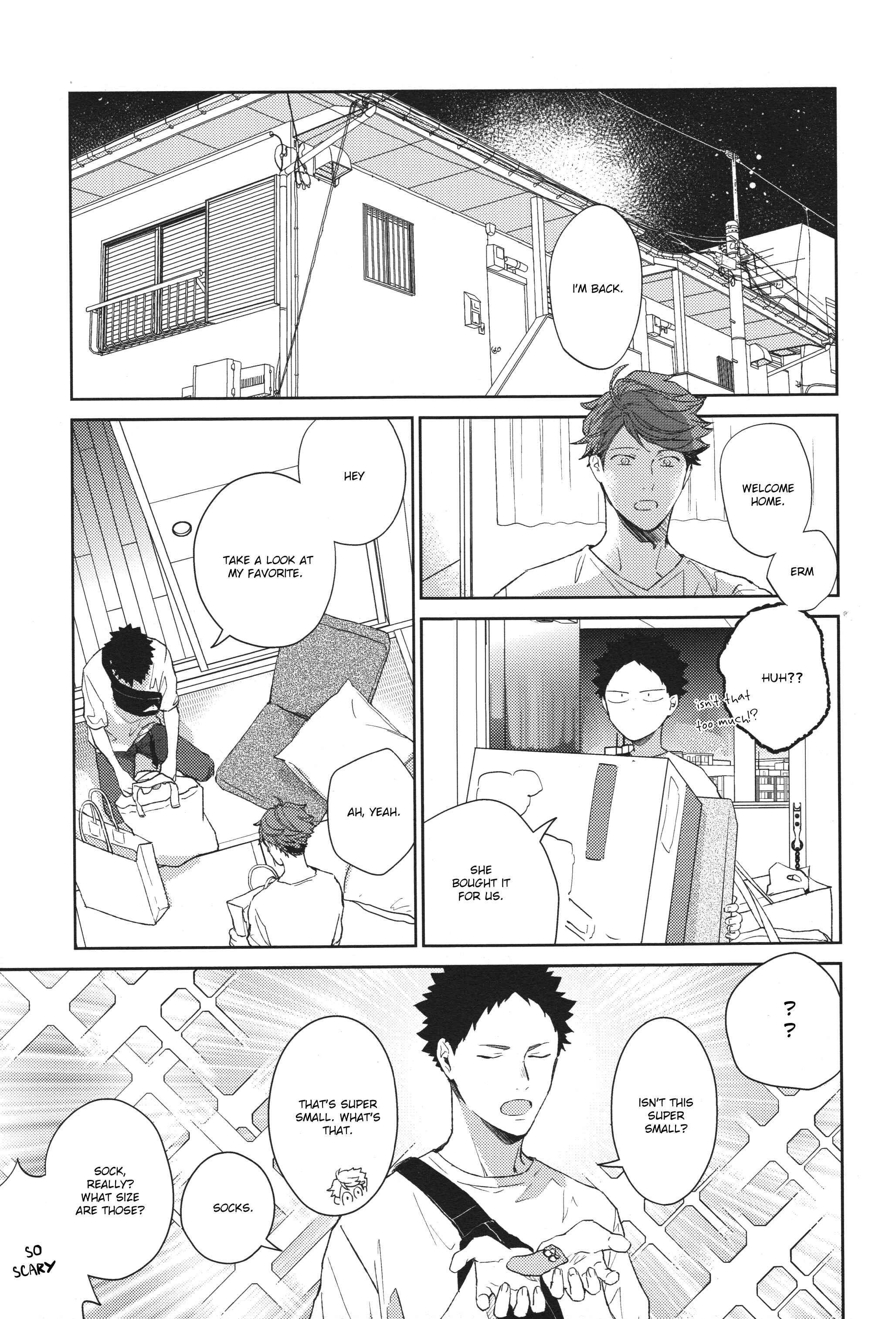 Page 11 Chapter 1.5 Haikyu!! - Tanoshii Jigoku wo Irodoru Nara (Doujinshi)