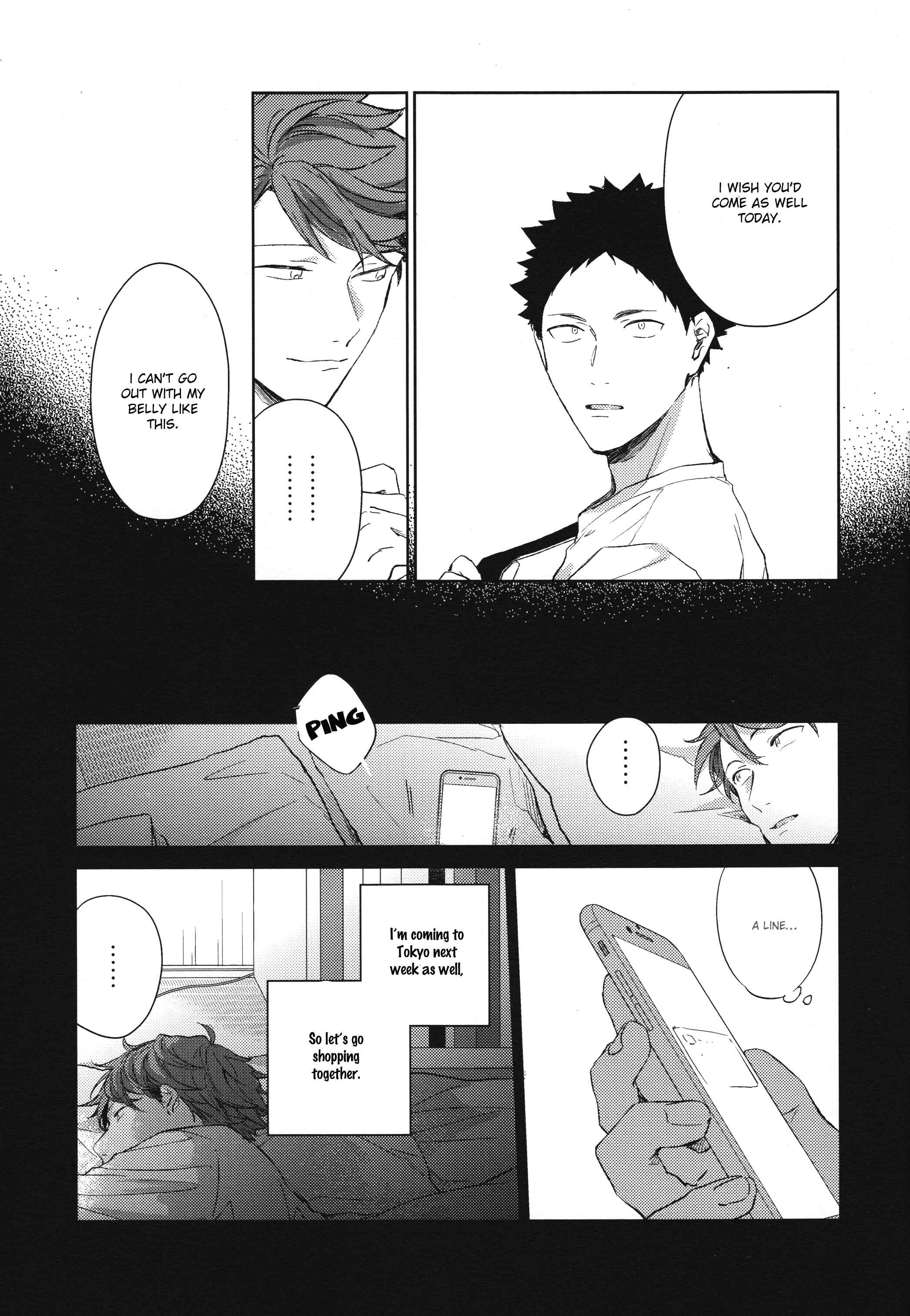 Page 15 Chapter 1.5 Haikyu!! - Tanoshii Jigoku wo Irodoru Nara (Doujinshi)