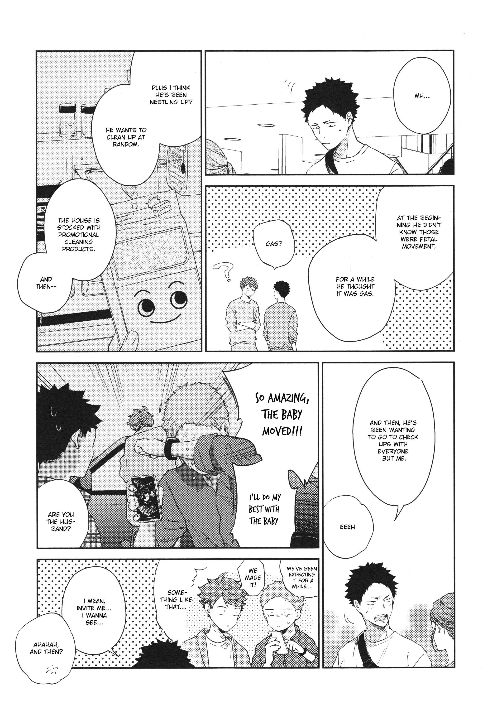 Page 9 Chapter 1.5 Haikyu!! - Tanoshii Jigoku wo Irodoru Nara (Doujinshi)