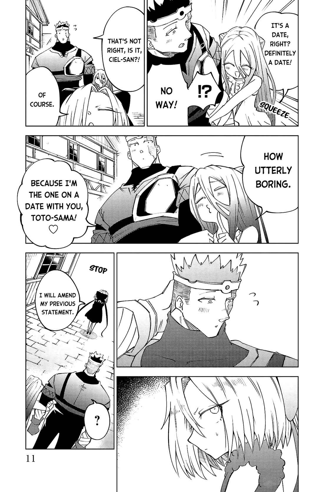 Page 13 Chapter 36 Kizetsu Yuusha to Ansatsu Hime