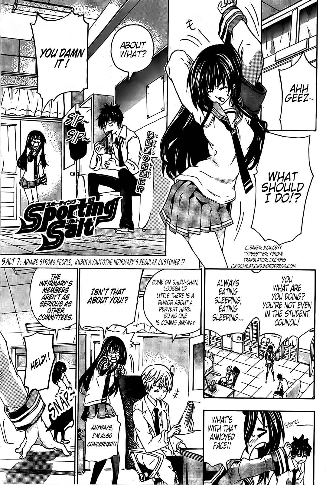 Page 1 Chapter 7 Sporting Salt