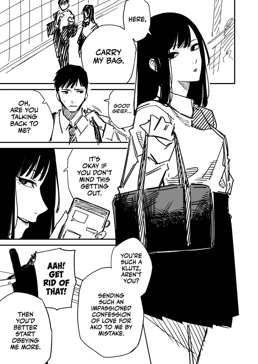 Page 1 Chapter Unknown_4ce0 The Story of a Girl Who Thought She Had Blackmail