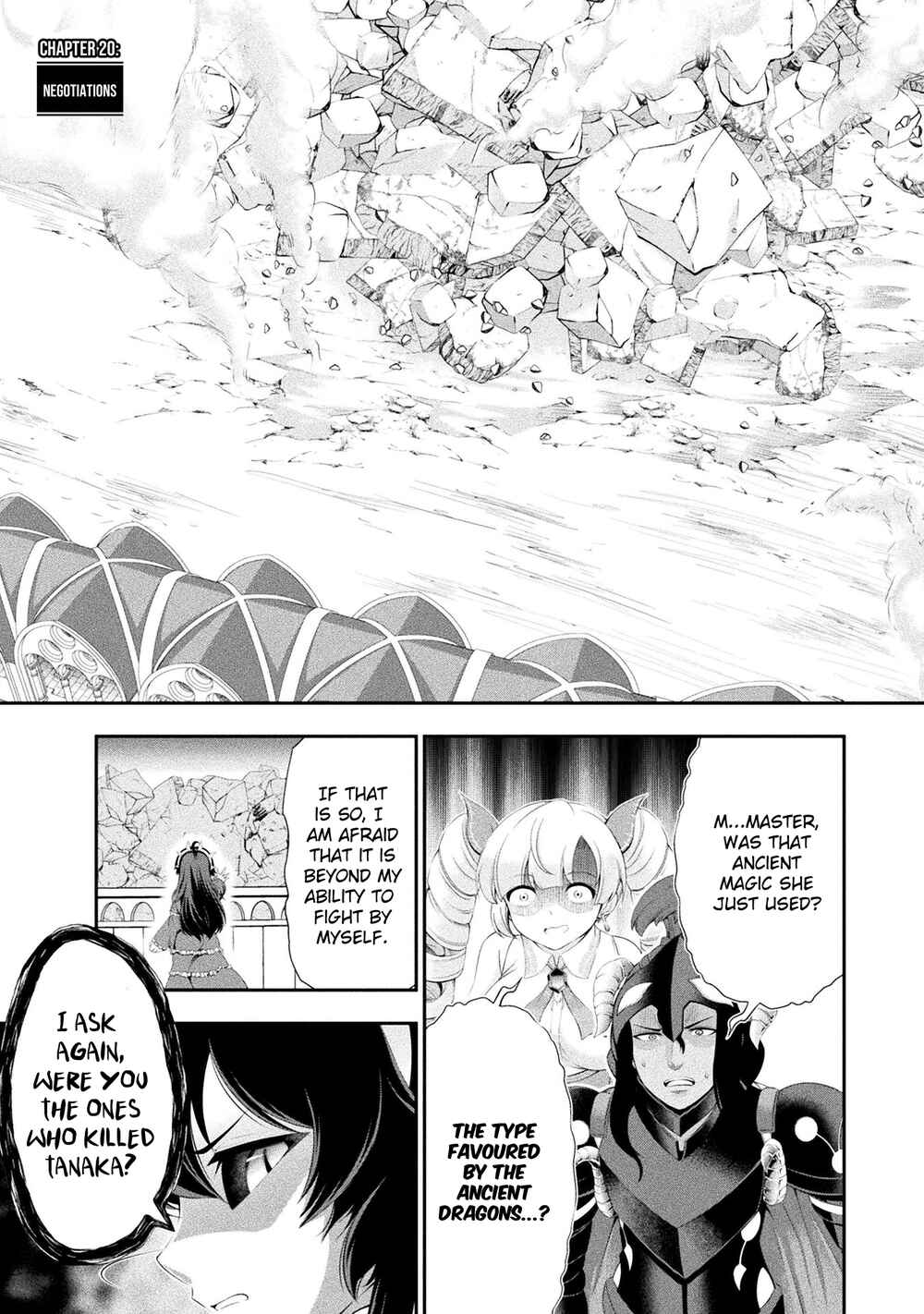 Page 1 Chapter 20 Tanaka no Atelier ~Nenrei Equal Kanojo Inaireki no Mahoutsukai~