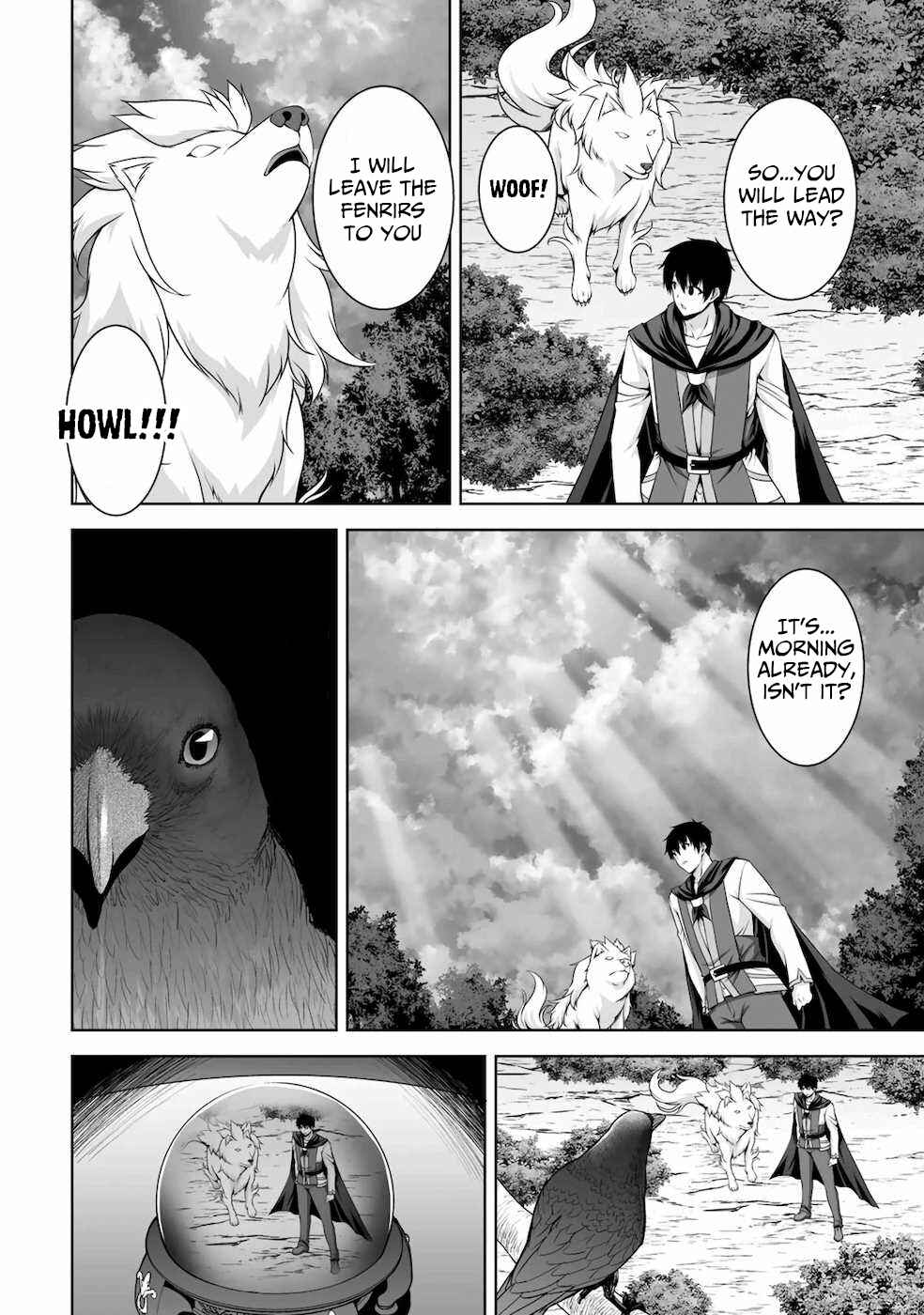 Page 13 Chapter 8 Kami no Techigai de Shindara Zumi de Isekai ni Hourikomare Mashita