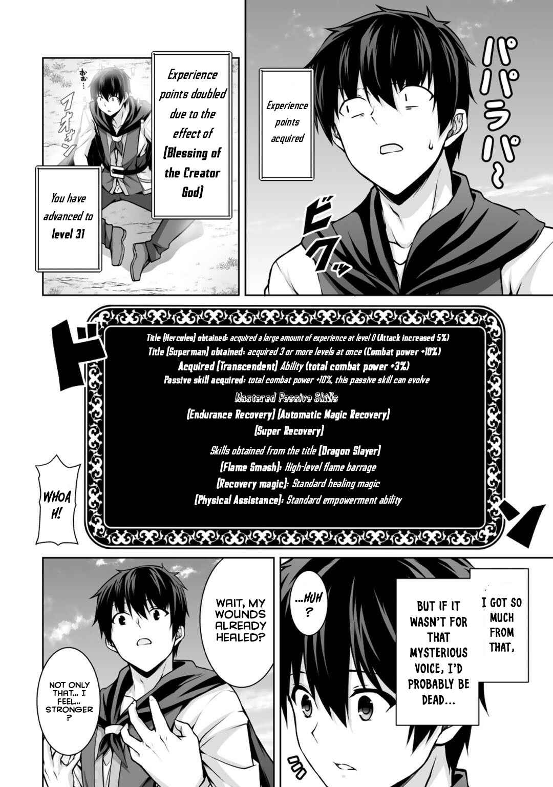 Page 11 Chapter 3 Kami no Techigai de Shindara Zumi de Isekai ni Hourikomare Mashita