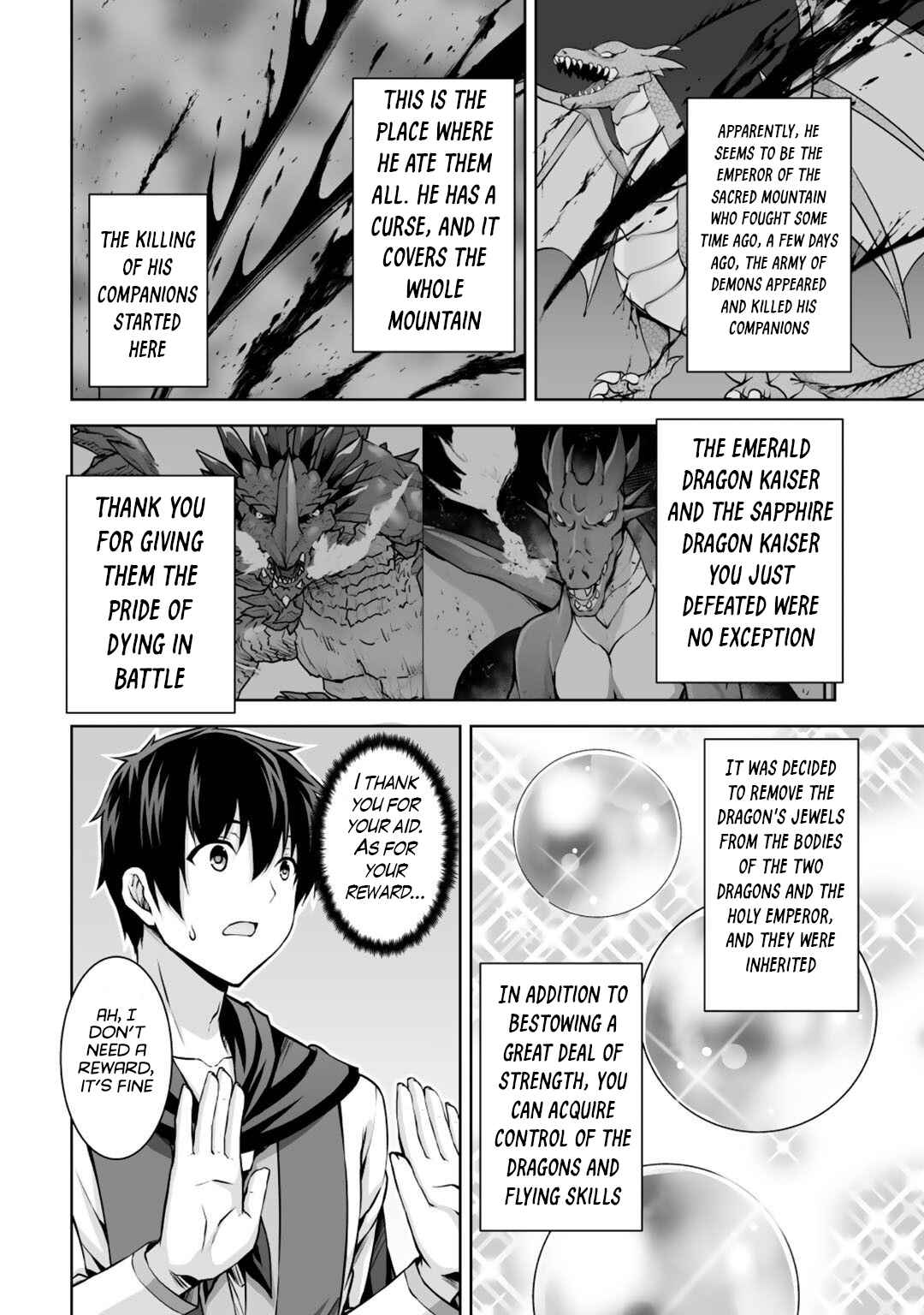 Page 25 Chapter 3 Kami no Techigai de Shindara Zumi de Isekai ni Hourikomare Mashita