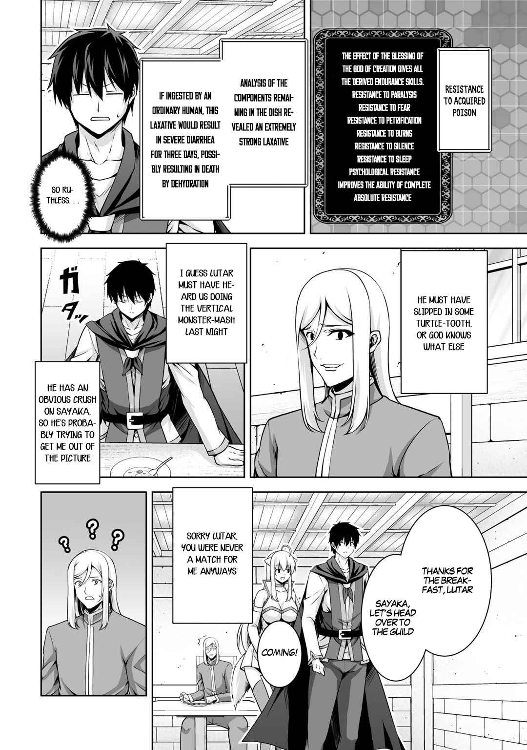 Page 19 Chapter 4 Kami no Techigai de Shindara Zumi de Isekai ni Hourikomare Mashita
