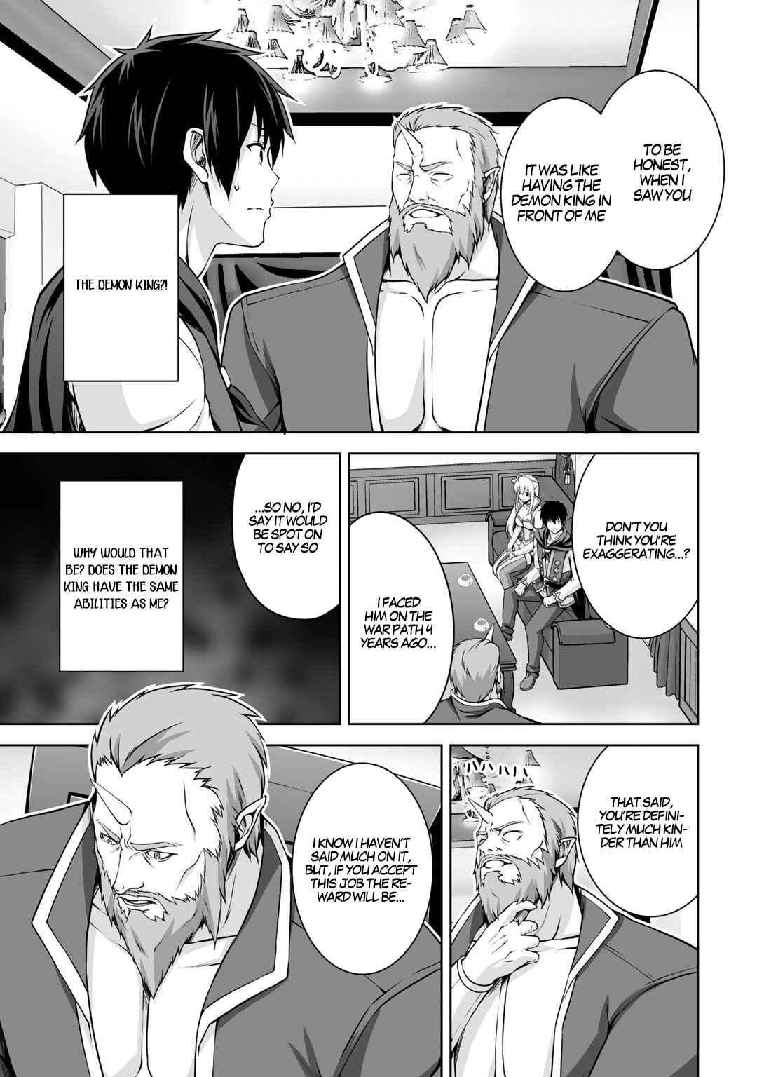 Page 28 Chapter 4 Kami no Techigai de Shindara Zumi de Isekai ni Hourikomare Mashita