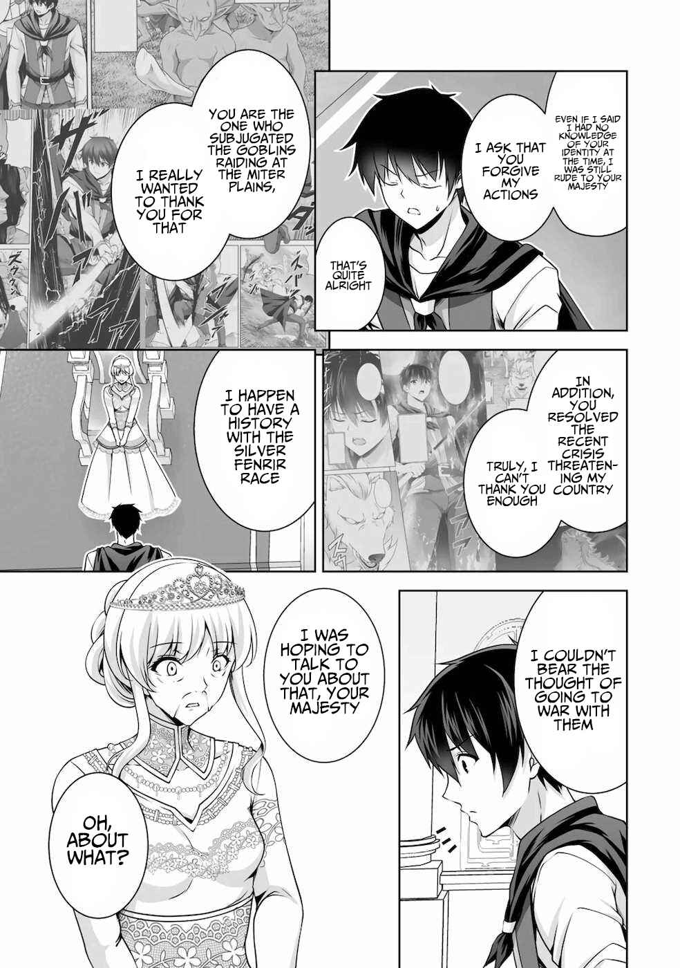 Page 18 Chapter 9 Kami no Techigai de Shindara Zumi de Isekai ni Hourikomare Mashita