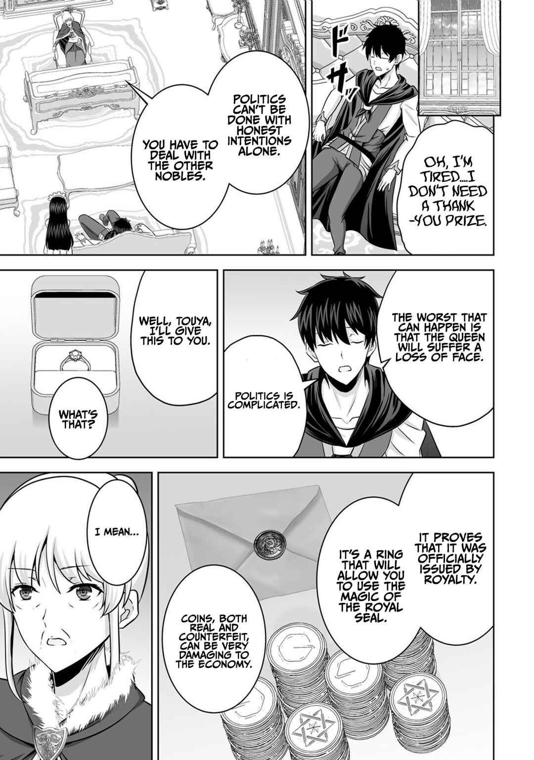 Page 17 Chapter 30 Kami no Techigai de Shindara Zumi de Isekai ni Hourikomare Mashita