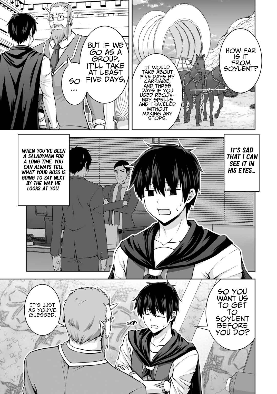 Page 19 Chapter 12 Kami no Techigai de Shindara Zumi de Isekai ni Hourikomare Mashita