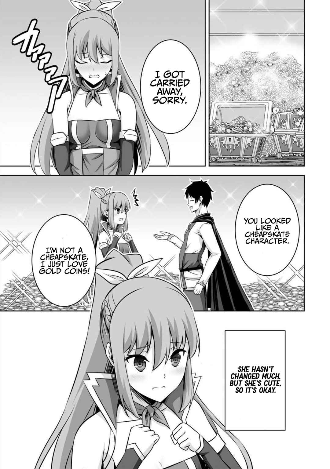 Page 38 Chapter 33 Kami no Techigai de Shindara Zumi de Isekai ni Hourikomare Mashita