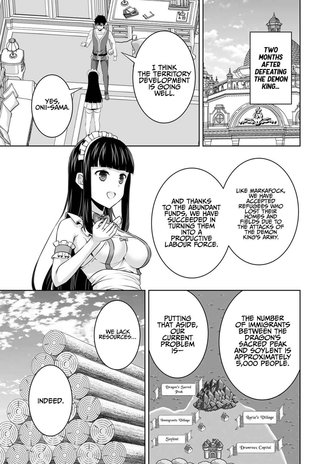 Page 18 Chapter 31 Kami no Techigai de Shindara Zumi de Isekai ni Hourikomare Mashita