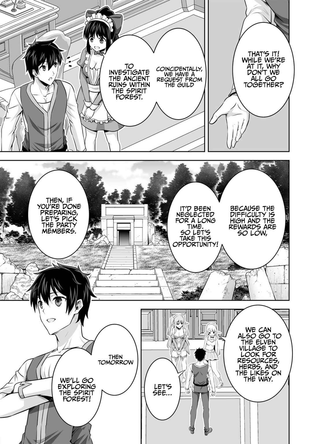 Page 22 Chapter 31 Kami no Techigai de Shindara Zumi de Isekai ni Hourikomare Mashita