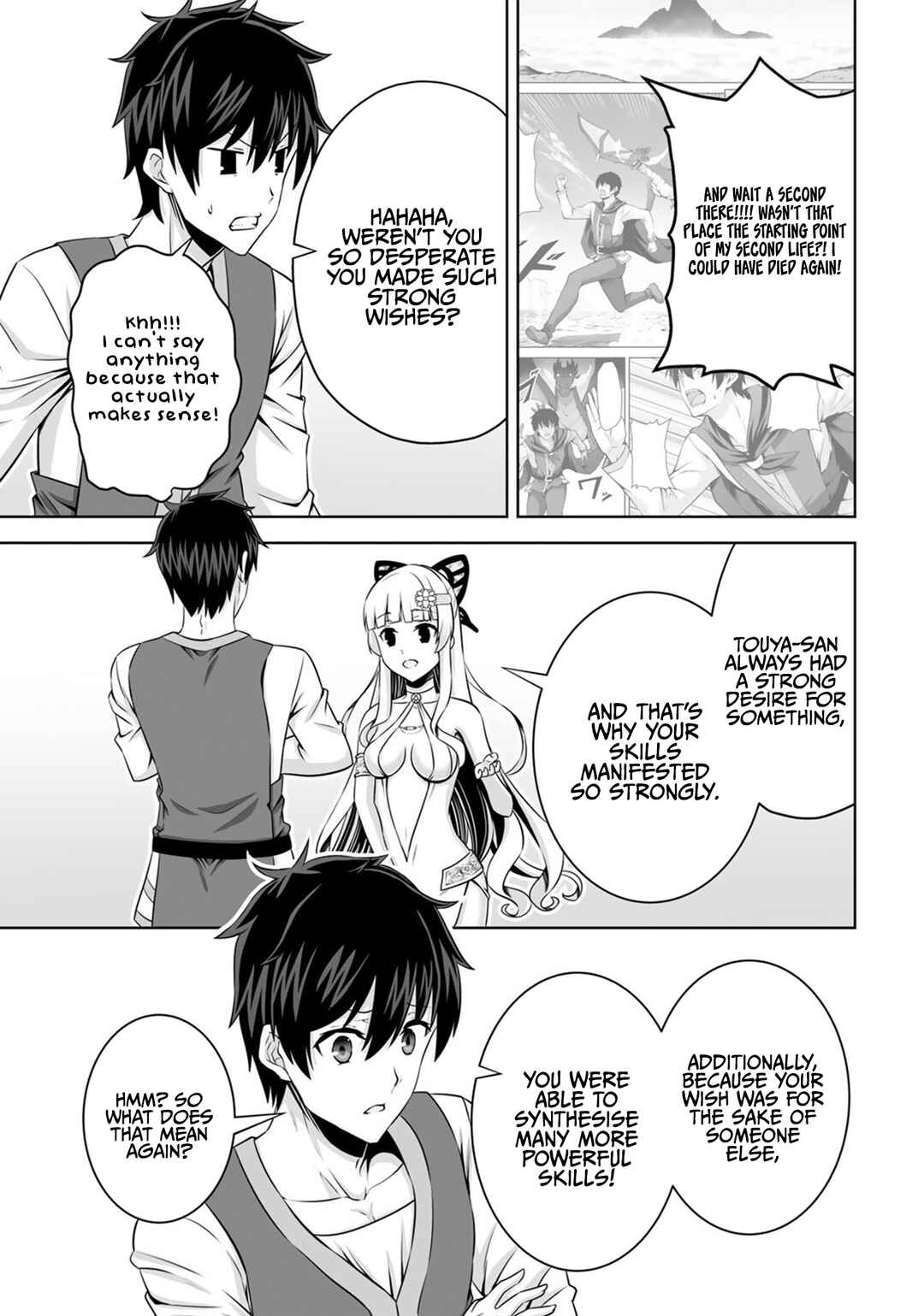 Page 8 Chapter 31 Kami no Techigai de Shindara Zumi de Isekai ni Hourikomare Mashita