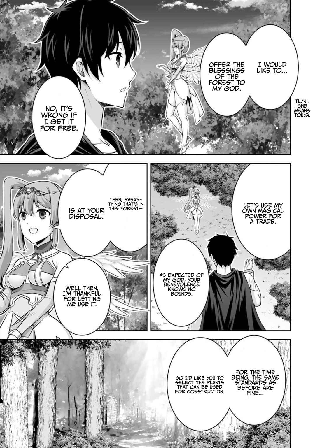 Page 18 Chapter 32 Kami no Techigai de Shindara Zumi de Isekai ni Hourikomare Mashita