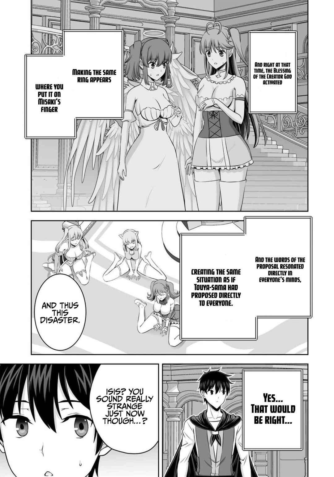Page 24 Chapter 34 Kami no Techigai de Shindara Zumi de Isekai ni Hourikomare Mashita