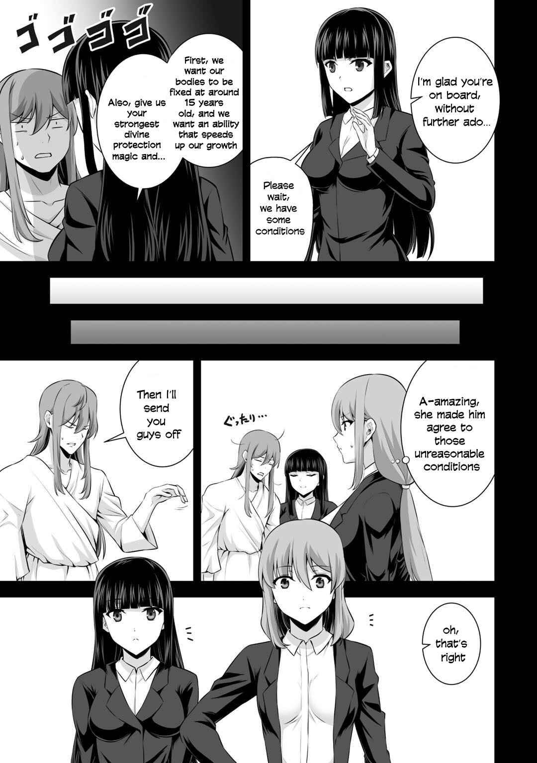 Page 4 Chapter 15 Kami no Techigai de Shindara Zumi de Isekai ni Hourikomare Mashita