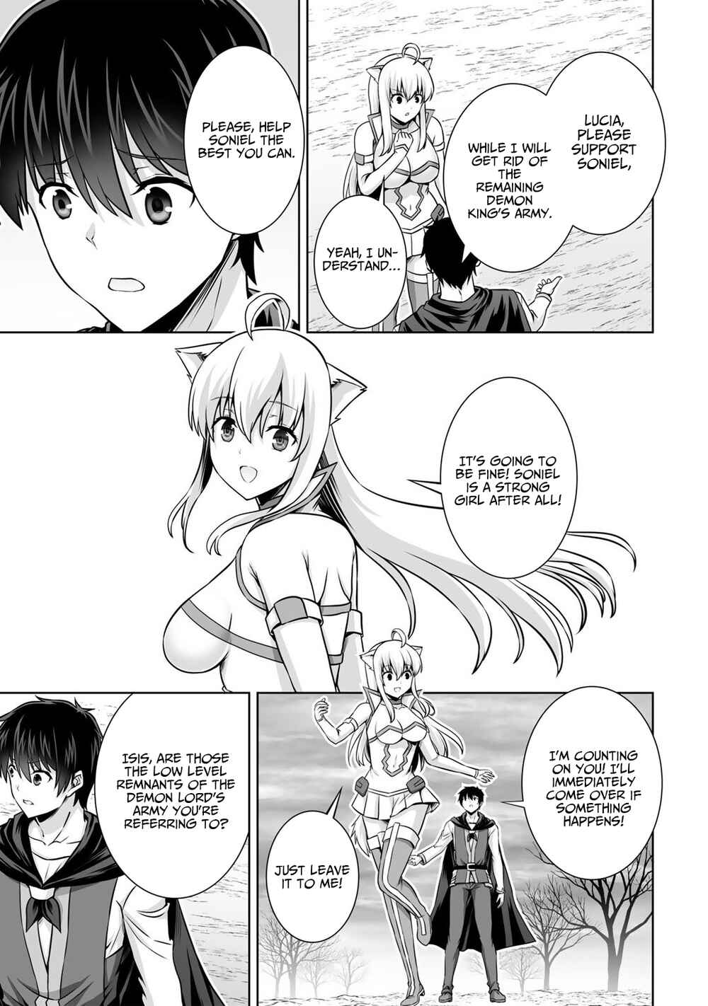 Page 23 Chapter 21 Kami no Techigai de Shindara Zumi de Isekai ni Hourikomare Mashita