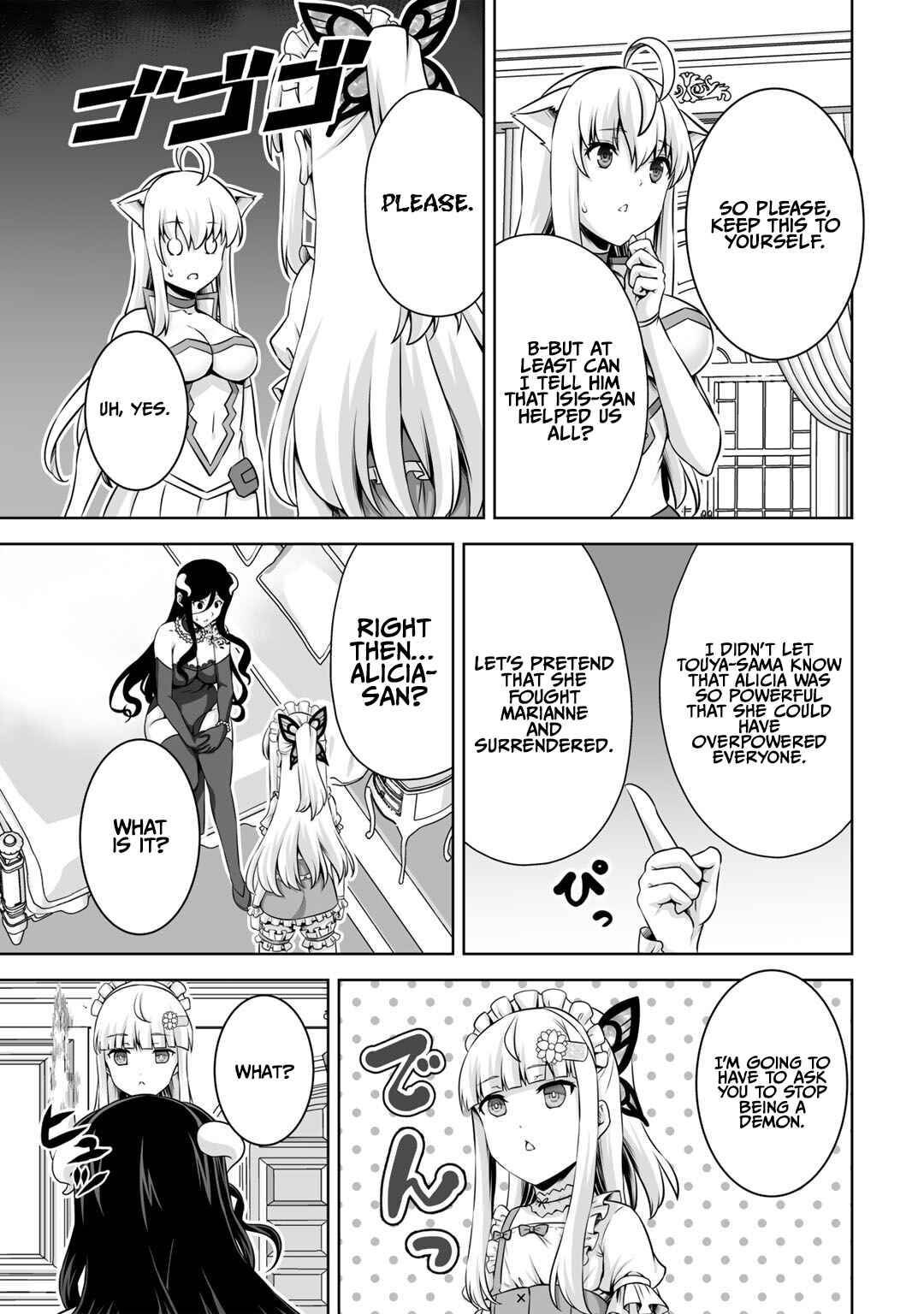 Page 34 Chapter 28 Kami no Techigai de Shindara Zumi de Isekai ni Hourikomare Mashita