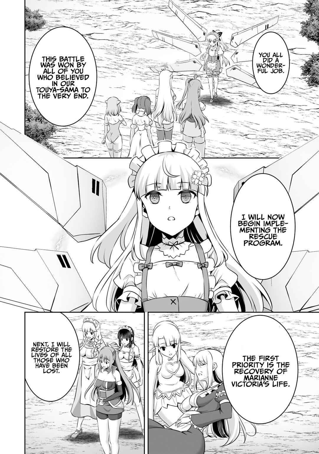Page 6 Chapter 28 Kami no Techigai de Shindara Zumi de Isekai ni Hourikomare Mashita