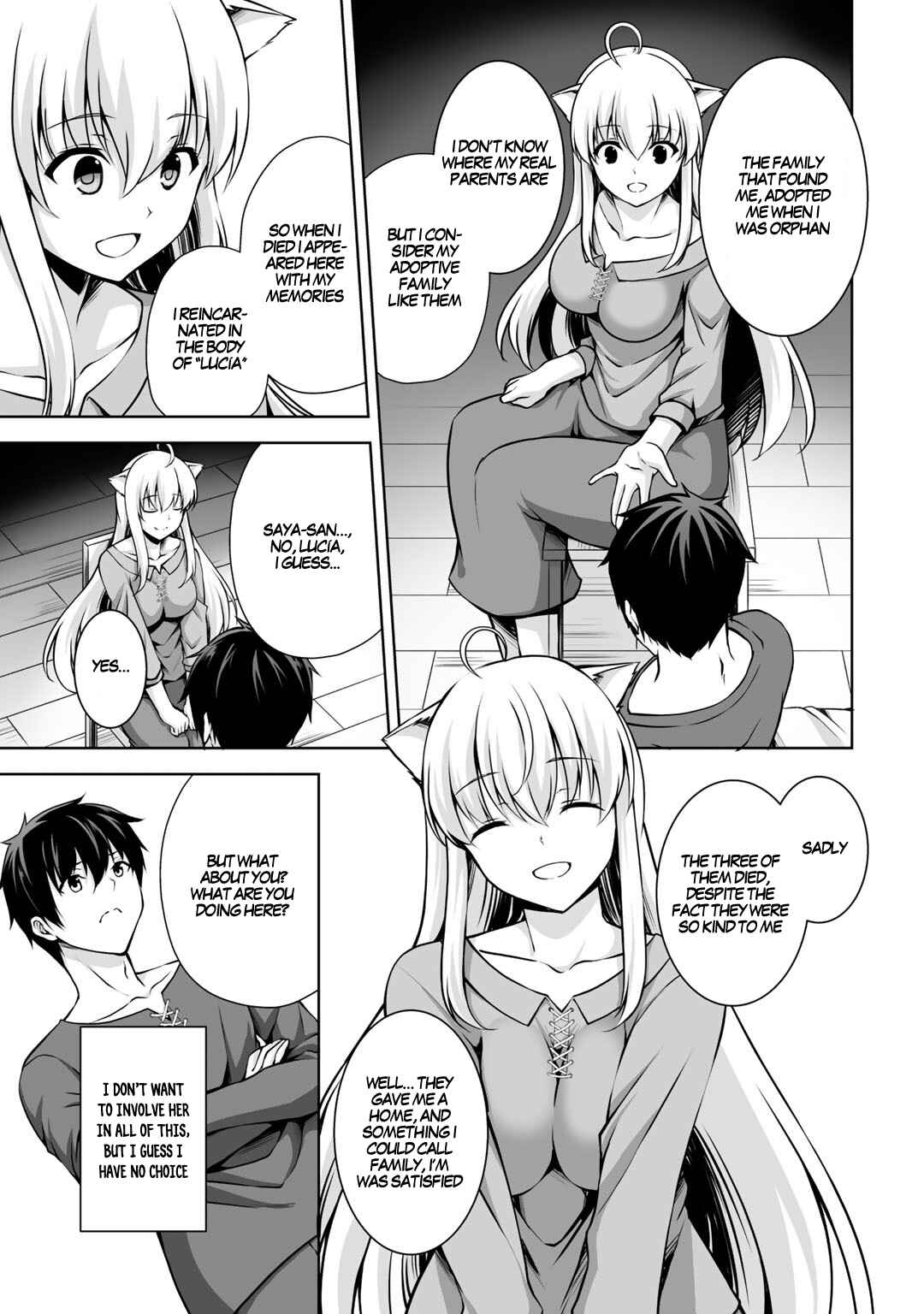 Page 19 Chapter 2 Kami no Techigai de Shindara Zumi de Isekai ni Hourikomare Mashita