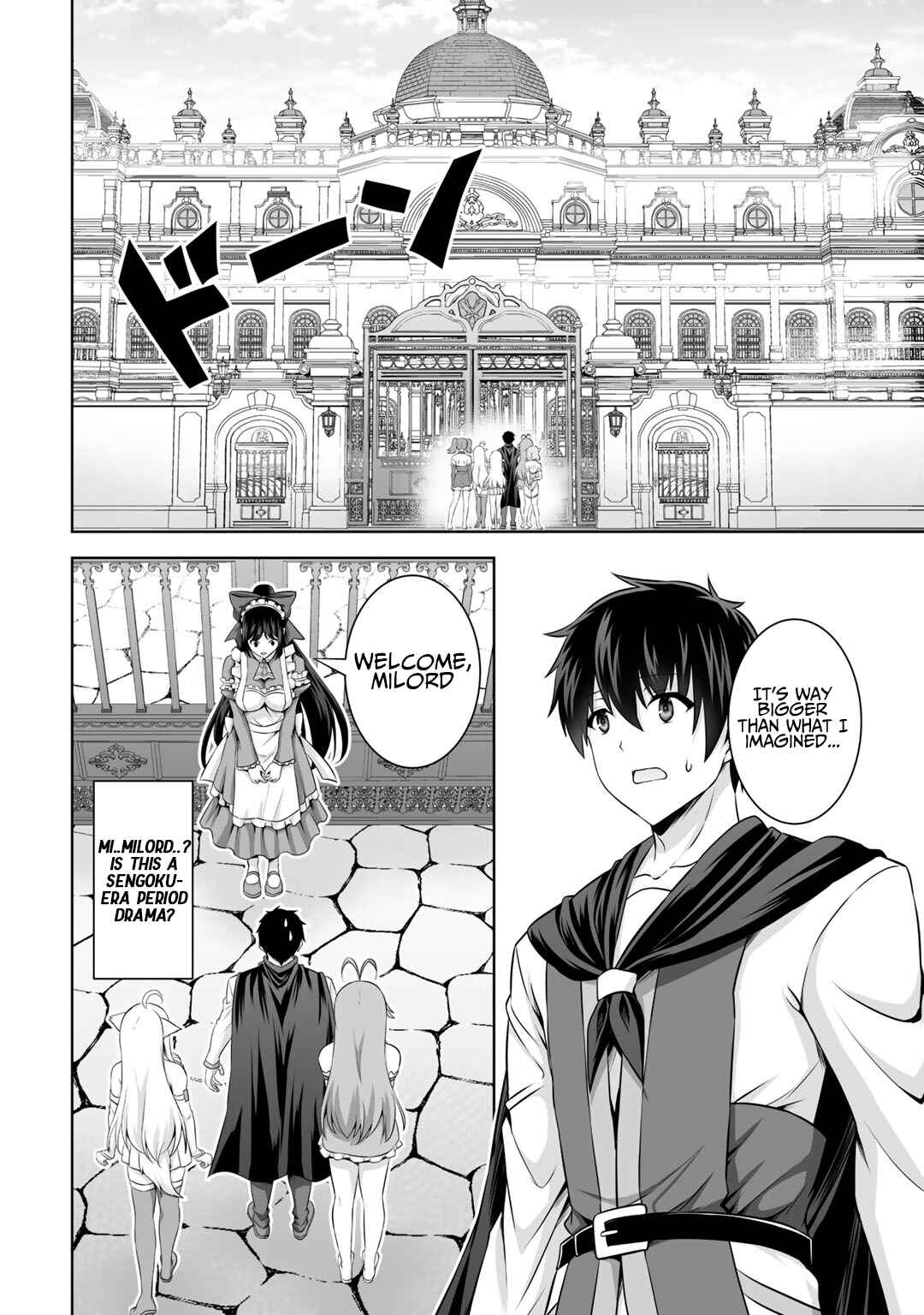 Page 3 Chapter 11 Kami no Techigai de Shindara Zumi de Isekai ni Hourikomare Mashita