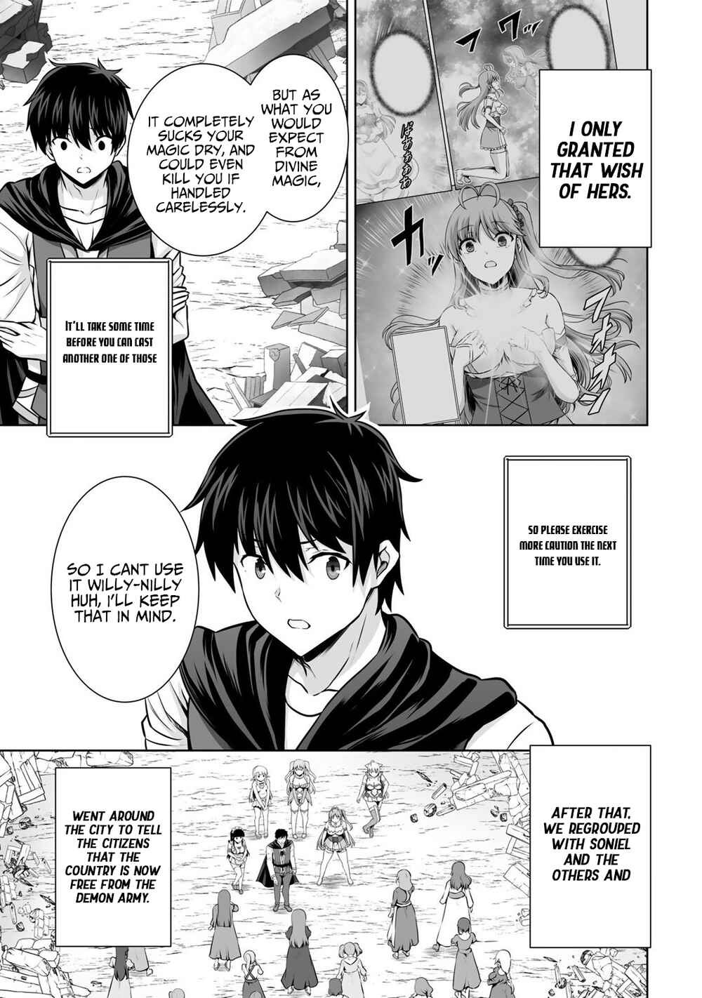 Page 14 Chapter 22 Kami no Techigai de Shindara Zumi de Isekai ni Hourikomare Mashita