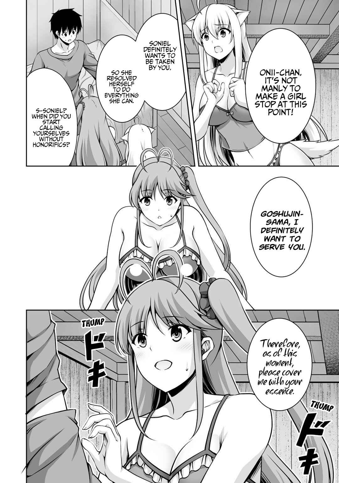 Page 11 Chapter 6 Kami no Techigai de Shindara Zumi de Isekai ni Hourikomare Mashita