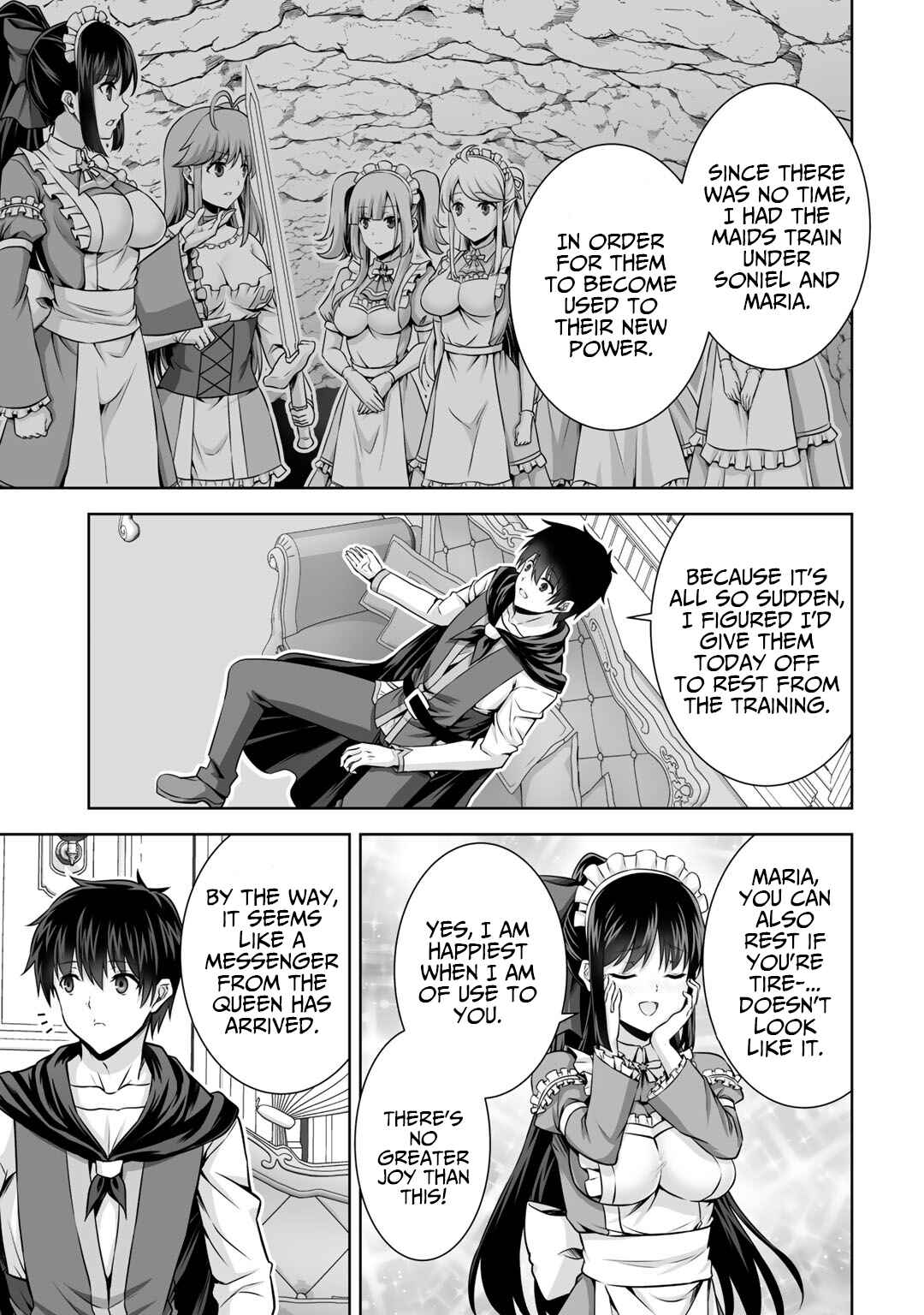 Page 12 Chapter 18 Kami no Techigai de Shindara Zumi de Isekai ni Hourikomare Mashita