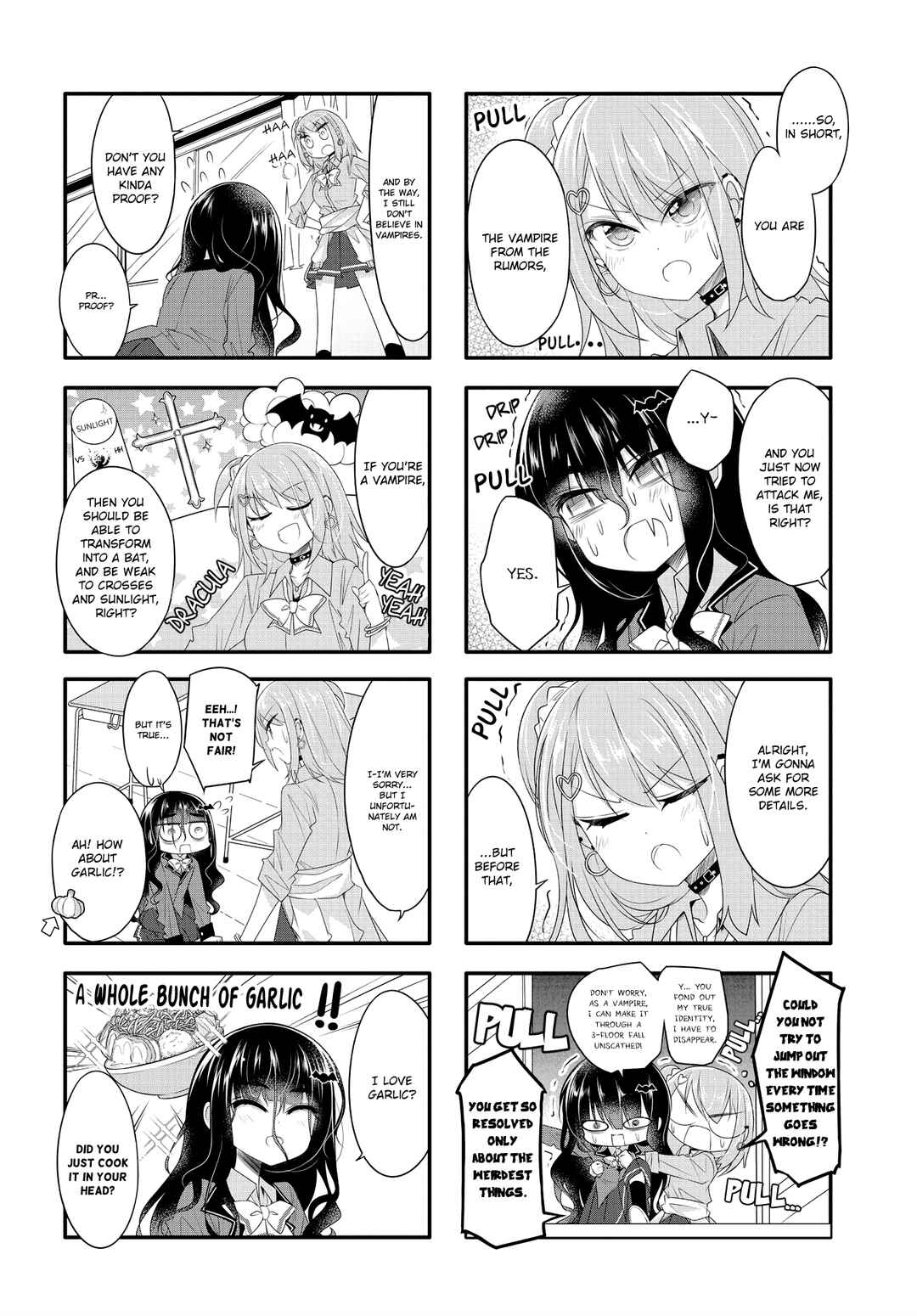 Page 2 Chapter 2 Gyaru to Nekura no Kyuuketsu Kankei