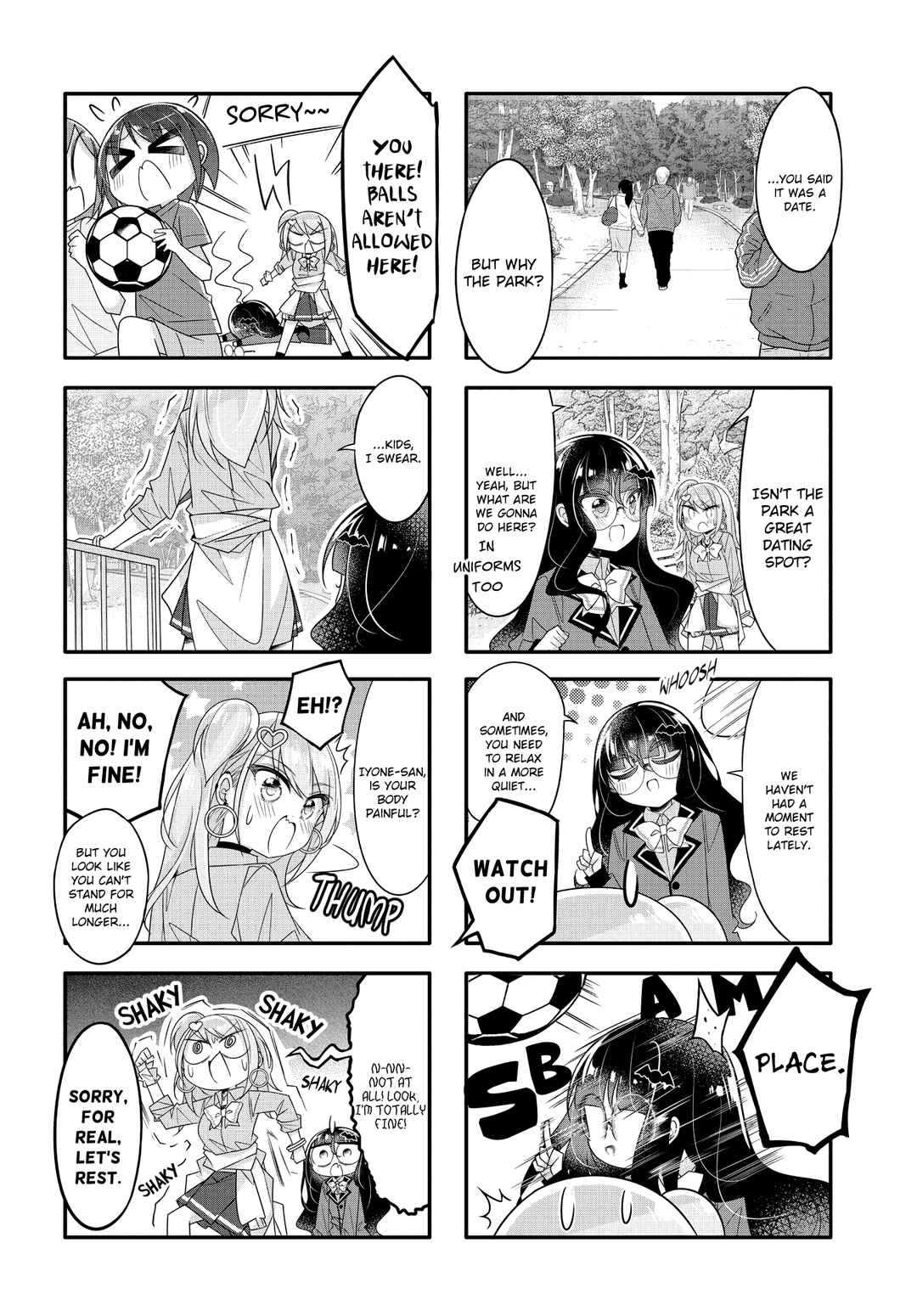 Page 4 Chapter 22 Gyaru to Nekura no Kyuuketsu Kankei