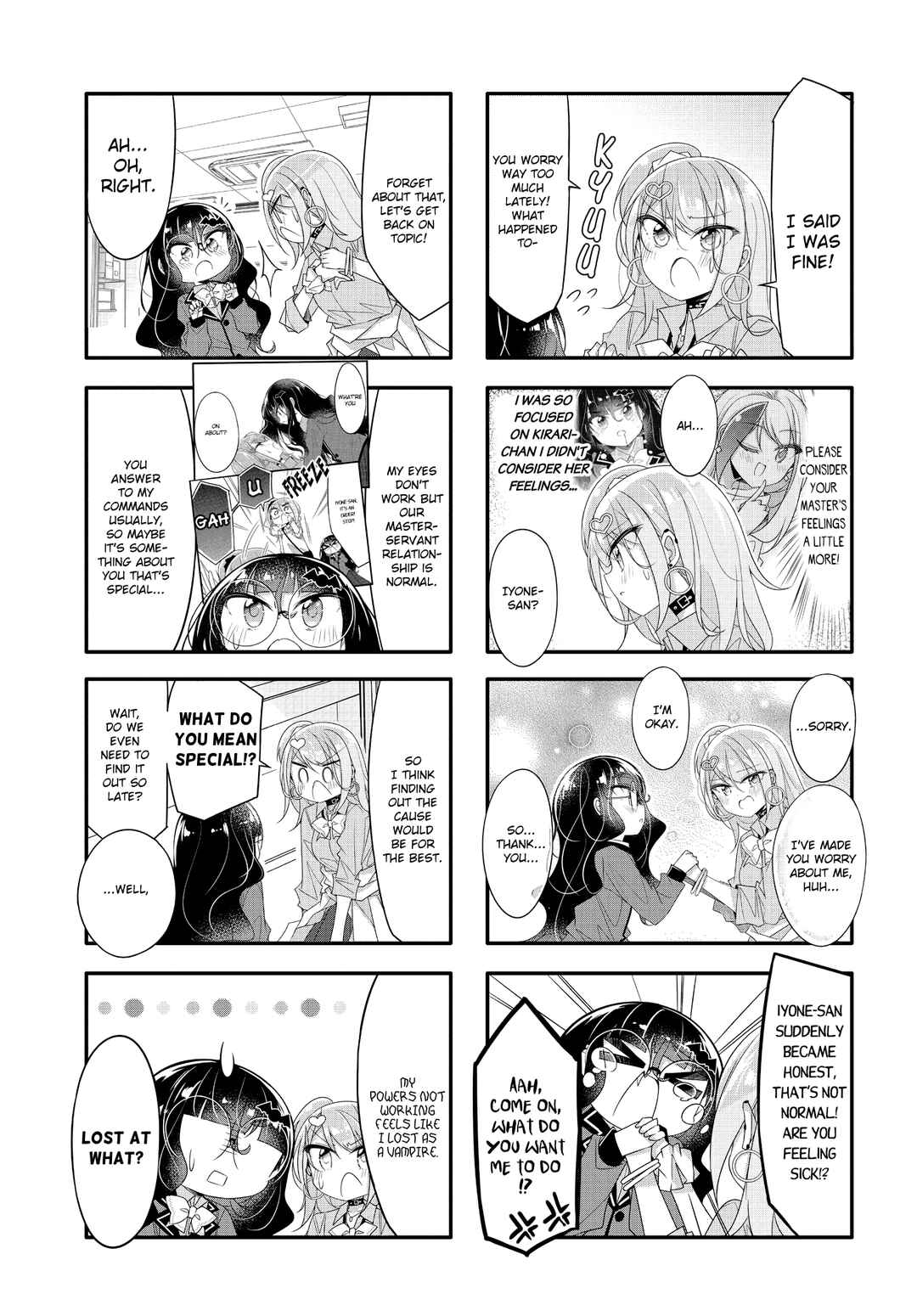Page 3 Chapter 19 Gyaru to Nekura no Kyuuketsu Kankei