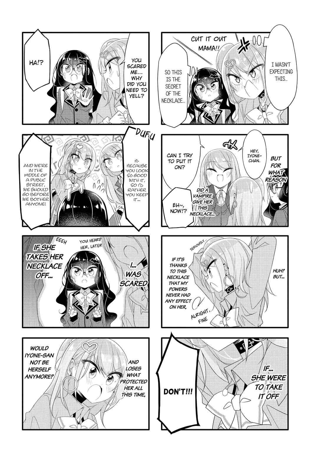 Page 8 Chapter 19 Gyaru to Nekura no Kyuuketsu Kankei