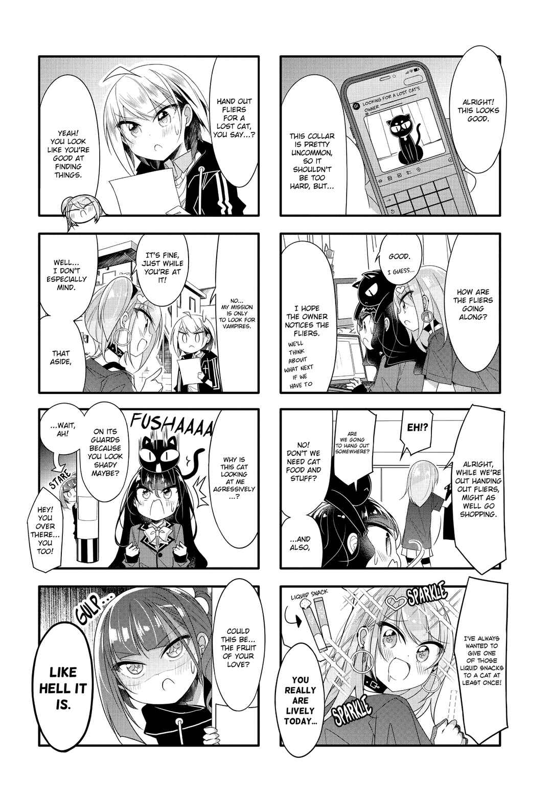 Page 4 Chapter 20 Gyaru to Nekura no Kyuuketsu Kankei