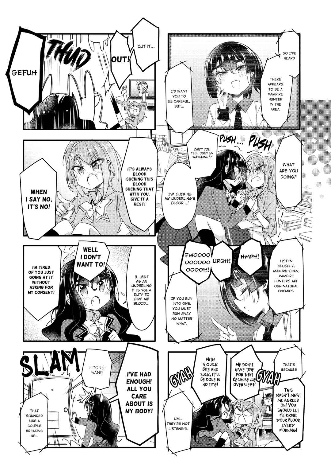 Page 2 Chapter 9 Gyaru to Nekura no Kyuuketsu Kankei