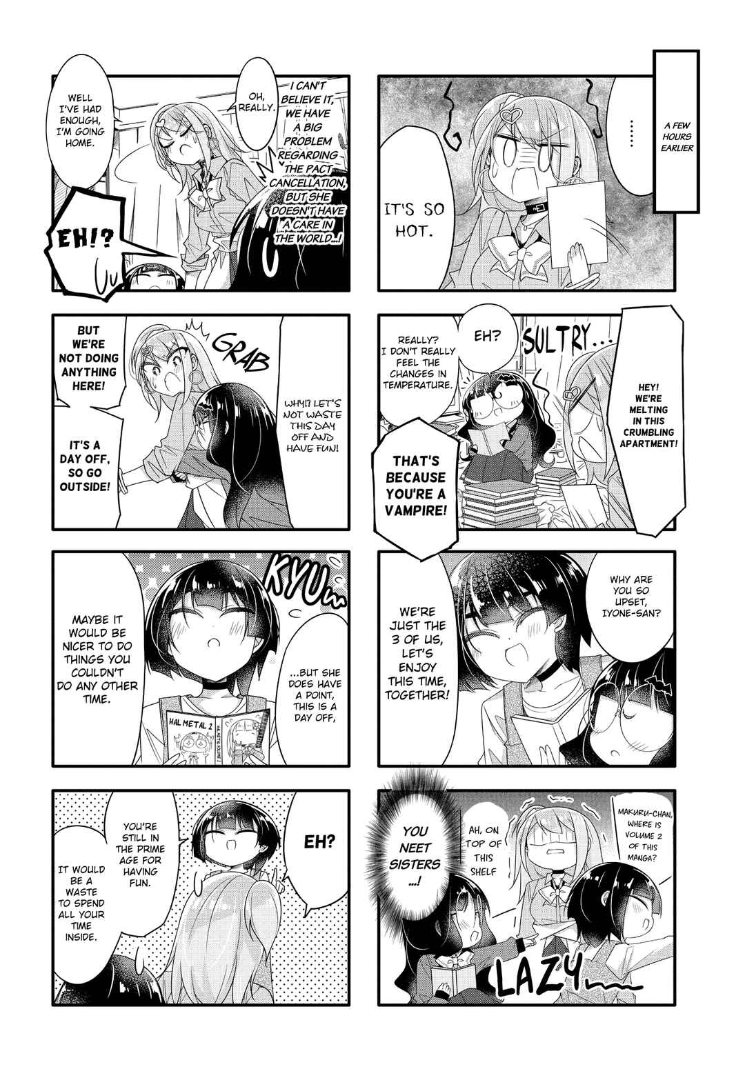 Page 2 Chapter 15 Gyaru to Nekura no Kyuuketsu Kankei