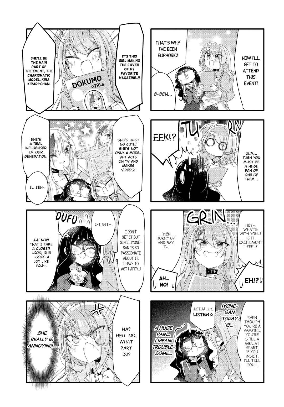 Page 3 Chapter 17 Gyaru to Nekura no Kyuuketsu Kankei