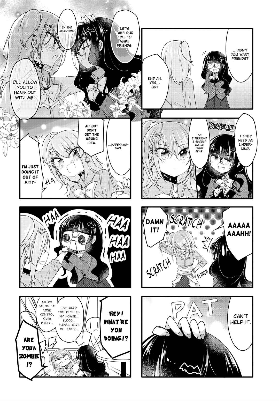 Page 8 Chapter 4 Gyaru to Nekura no Kyuuketsu Kankei