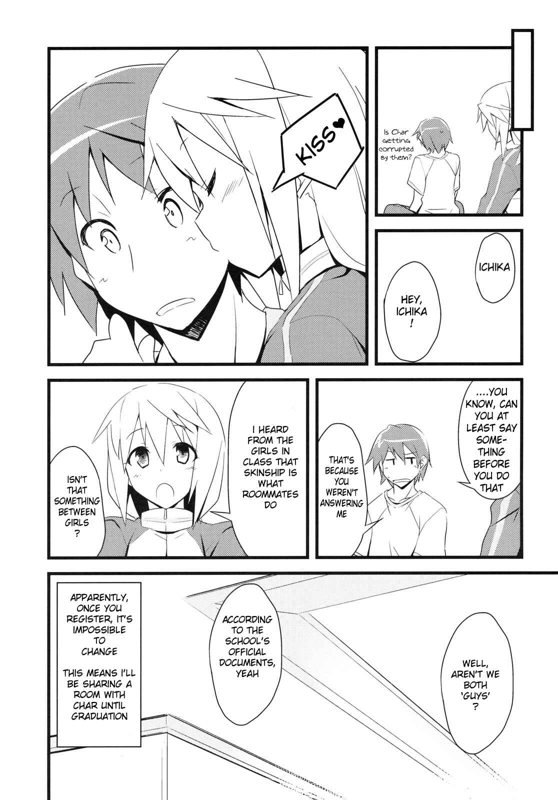 Page 11 Chapter Unknown_dc92 Infinite Stratos - Charlotte the Roommate (Doujinshi)