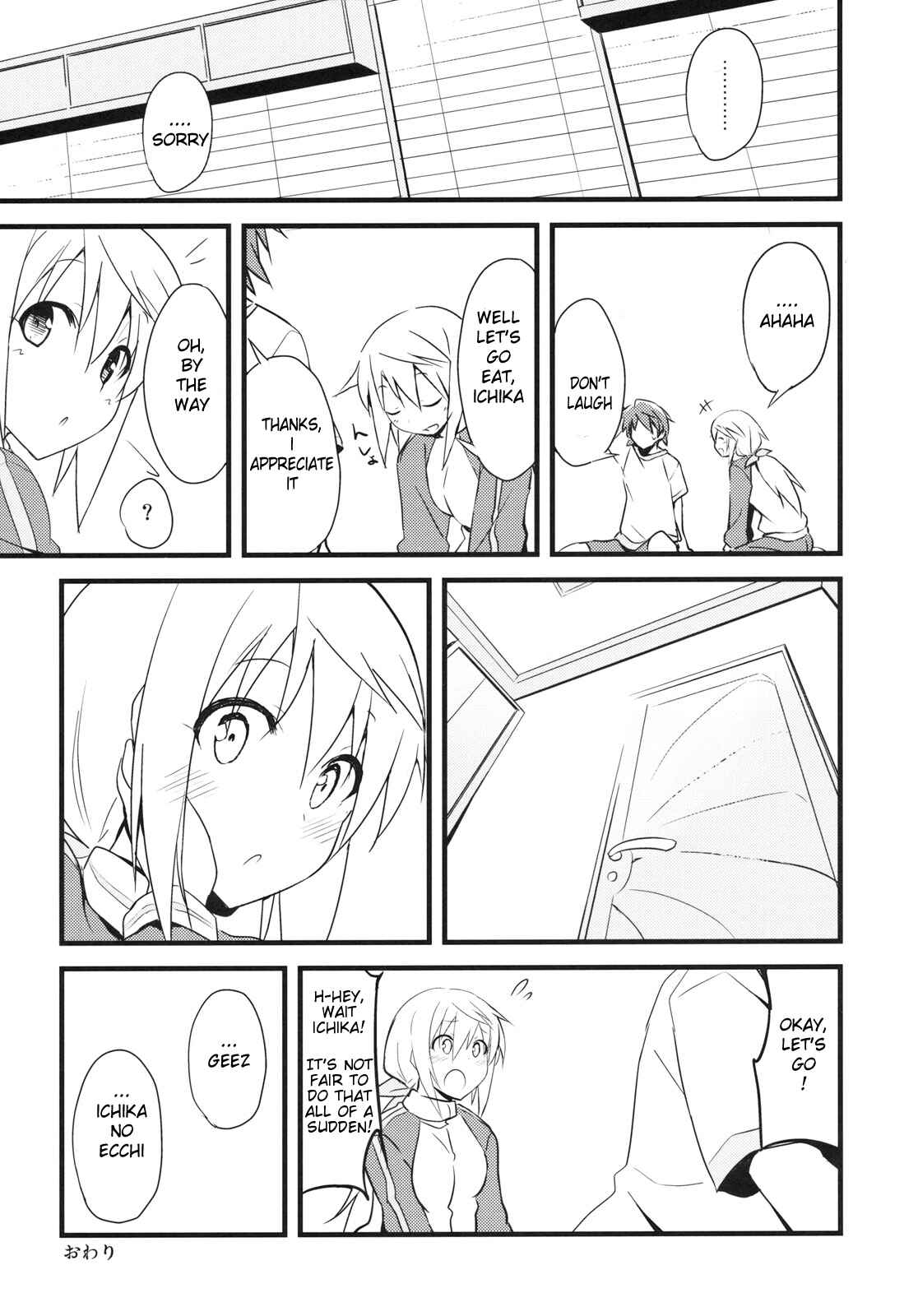 Page 14 Chapter Unknown_dc92 Infinite Stratos - Charlotte the Roommate (Doujinshi)